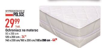 Ochraniacz na materac 90 x 200 cm