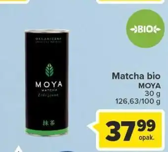 Carrefour Herbata zielona moya matcha oferta