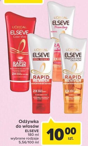 Carrefour Odżywka color-vive l'oreal elseve rapid reviver oferta