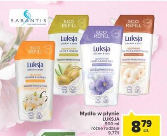 Carrefour Mydło w płynie linen & rice milk zapas luksja creamy soft oferta