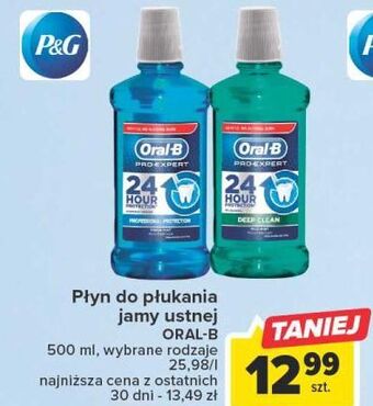 Carrefour Płukanka do ust professional protection oral-b pro-expert oferta