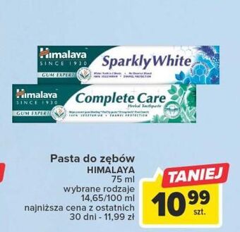 Carrefour Pasta do zębów himalaya herbals complete care oferta