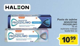 Carrefour Pasta do zębów sensodyne pro szkliwo delikatne wybielanie oferta