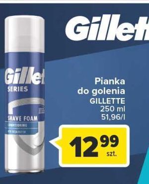 Carrefour Pianka do golenia conditioning gillette series oferta