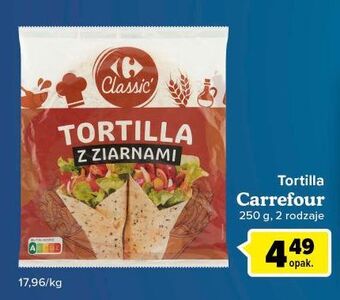 Carrefour Express Tortilla z ziarnami carrefour oferta