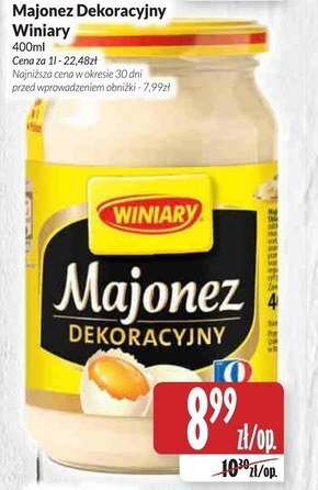 Hala Wola Winiary majonez dekoracyjny 400 ml oferta