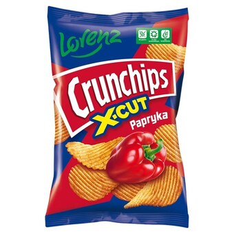 Carrefour Express Crunchips x-cut chipsy ziemniaczane o smaku papryka 140 g oferta