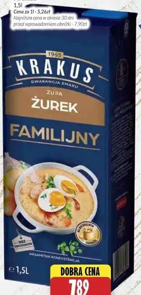 Hala Wola Krakus żurek familijny 1,5 l oferta