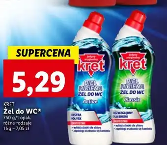 Lidl Żel do wc classic kret oferta