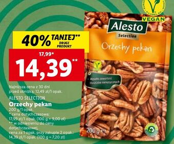 Lidl Orzechy pekan alesto oferta