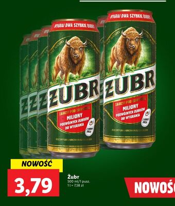 Lidl Piwo żubr 1768 oferta