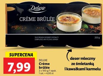 Lidl Deser creme brulee deluxe oferta