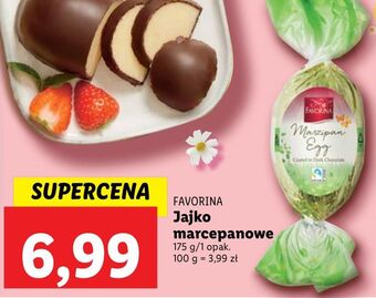 Lidl Jajko marcepanowe oblane gorzką czekoladą favorina oferta