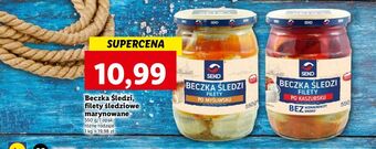 Lidl Beczka śledzi po kaszubsku seko oferta