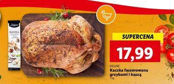 Lidl Kaczka faszerowana grzybami i kaszą deluxe oferta