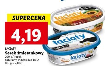 Lidl Serek śmietankowy naturalny łaciaty oferta