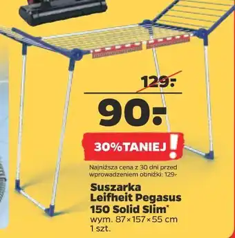 Netto Suszarka pegasus 150 solid slim leifheit oferta