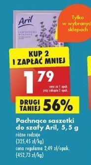 Biedronka Pachnąca saszetka lawendowe wzgórze aril oferta