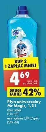 Biedronka Płyn uniwersalny mydło marsylskie mr magic oferta