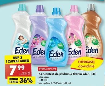 Biedronka Płyn do płukania tkanin hypoalergiczny sensitive eden dada oferta