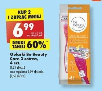 Biedronka Maszynka do golenia be beauty care oferta