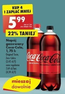 Biedronka Napój coca-cola oferta