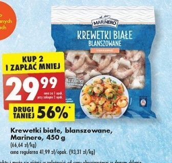 Biedronka Krewetki białe vannamei marinero oferta