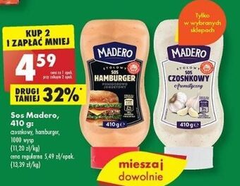 Biedronka Sos hamburger classic madero oferta