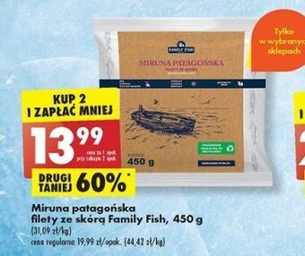 Biedronka Miruna patagońska family fish oferta
