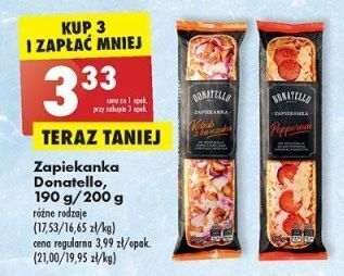 Biedronka Zapiekanka pepperoni donatello oferta