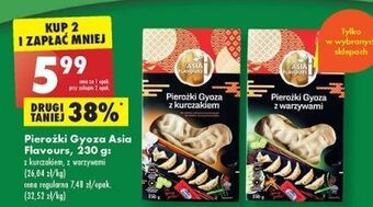 Biedronka Pierożki gyoza z kurczakiem asia flavours oferta