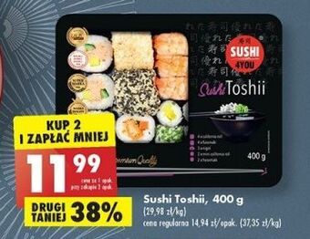 Biedronka Sushi toshii 4you oferta