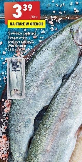 Biedronka Pstrąg tęczowy patroszony marinero oferta