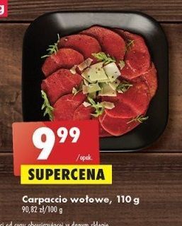 Biedronka Carpaccio wołowe oferta