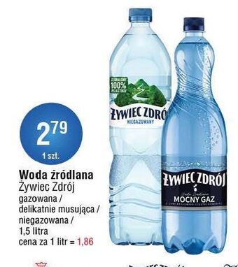 E.Leclerc Woda niegazowana żywiec zdrój oferta