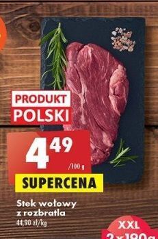 Biedronka Stek wołowy z rostbefu oferta