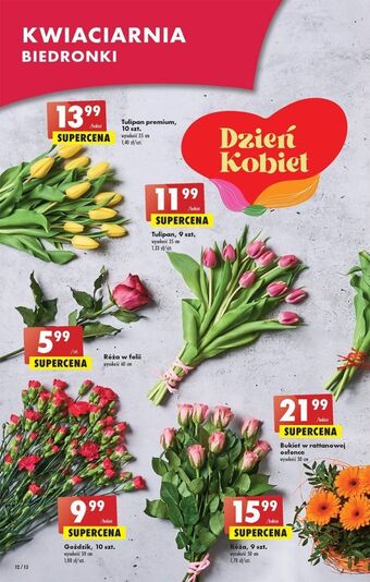 Biedronka Goździki oferta