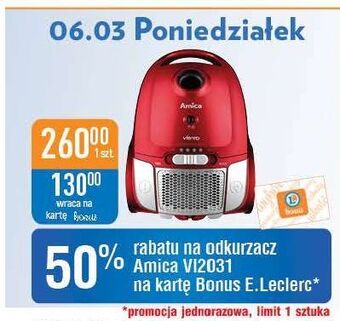 E.Leclerc Odkurzacz viento vi2031 amica oferta
