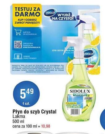 E.Leclerc Płyn do szyb lemon sidolux crystal oferta
