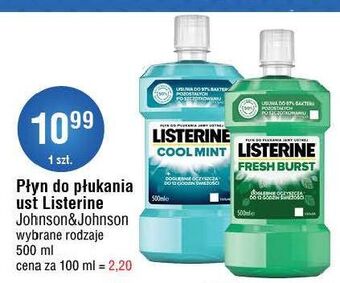 E.Leclerc Płyn do płukania ust listerine cool mint oferta
