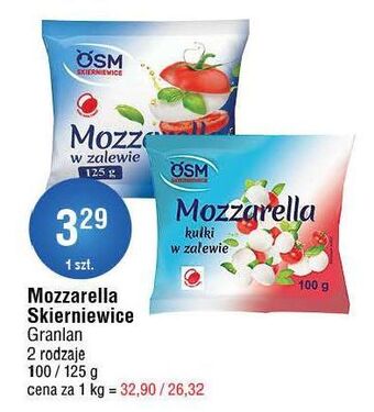 E.Leclerc Mozzarella w zalewie osm skierniewice oferta
