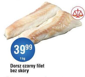 E.Leclerc Dorsz czarny filet bez skóry oferta