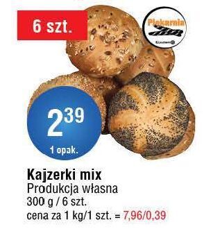 E.Leclerc Kajzerki mix piekarnia e.leclerc oferta