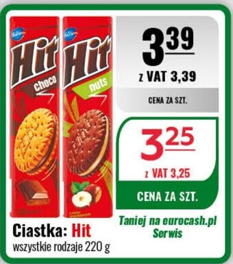Eurocash Hit ciastka 220g oferta