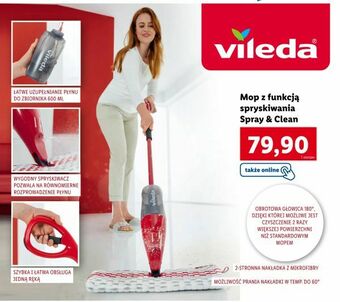 Lidl Mop z funkcją spryskiwania Spray & Clean oferta