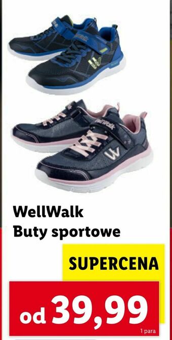 Lidl WellWalk Buty sportowe oferta