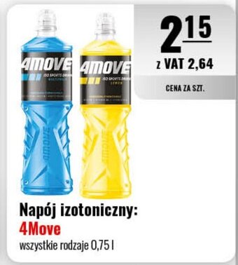 Eurocash 4Move napój izotoniczny 0,75l oferta
