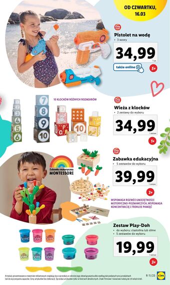 Lidl Pistolet na wodę playtive oferta
