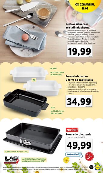 Lidl Łyżeczki do kawy oferta
