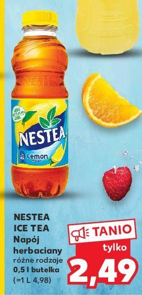 Kaufland Herbata mrożona lemon nestea oferta